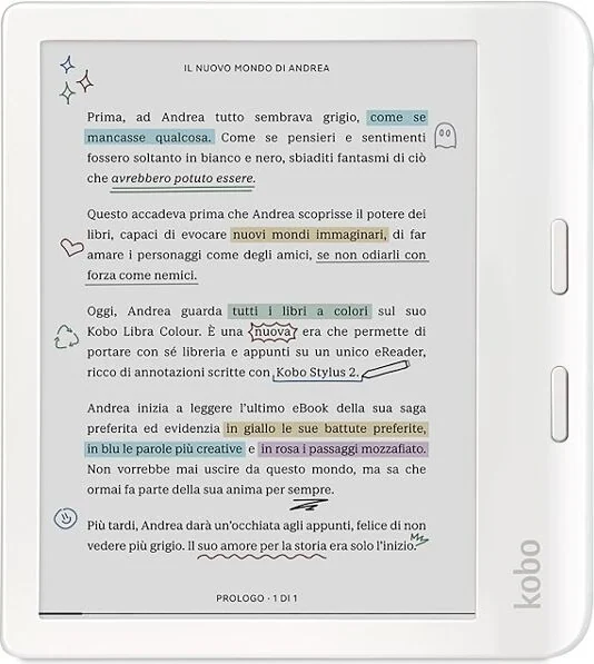 KOBO Ebook Libra Colour White