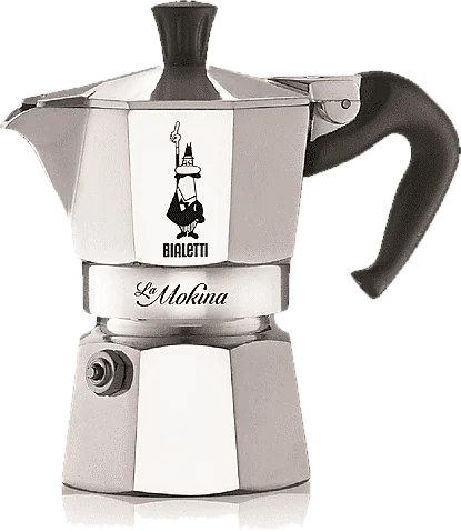 Bialetti Moka La Mokina, 1/2 tazza, Alluminio