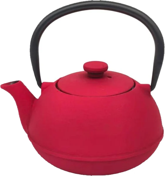 SIGNES GRIMALT Teiera In Ghisa 0,3l Rossa - Design Moderno Ed Elegante
