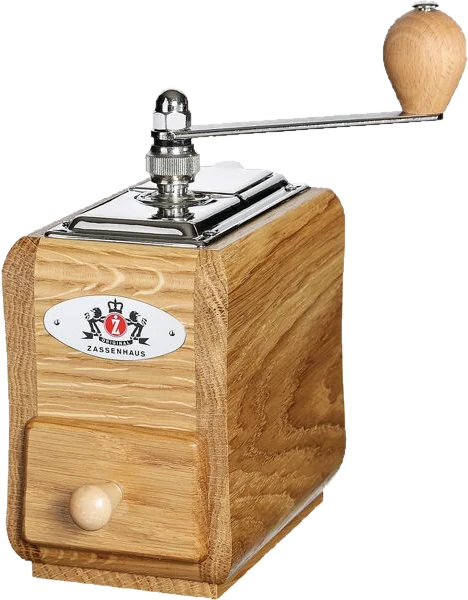Zassenhaus Macinacaffè Rovere Naturale 20 cm Santiago
