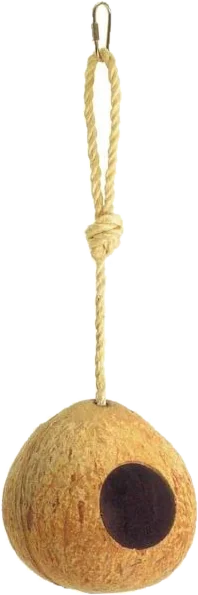 Kerbl Casetta Per Uccelli Fibre Di Cocco 12 Cm Sospensione Resistente