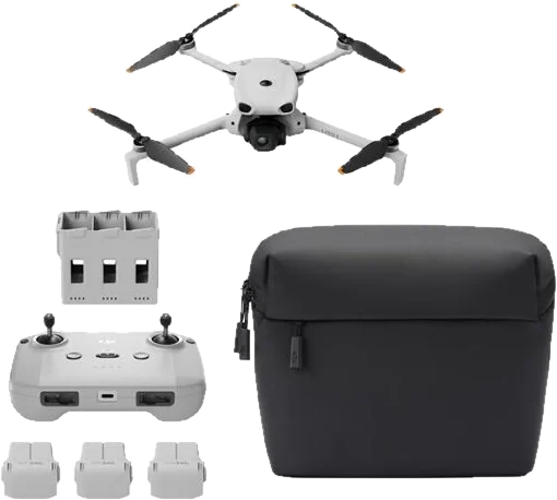 DJI Drone Con Fotocamera Lito X1 Fly More Combo(rc-n3)-grigio