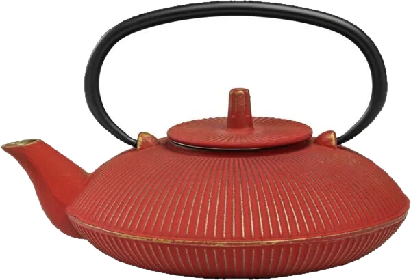 Vega Teiera Ming; 750 ml, 17.5x8.5 cm (ØxH); rosso/oro; rotonda