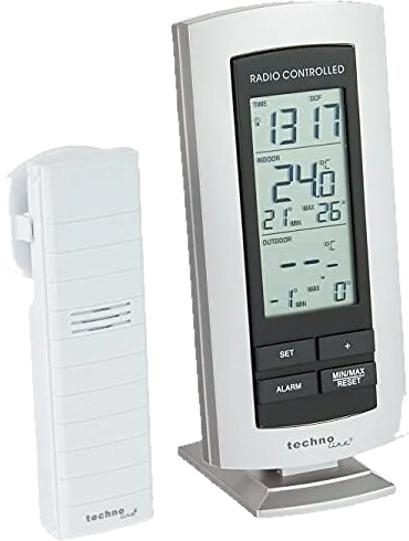 TECHNOLINE Stazione Meteo Classica Ws 9140 Con Radiosveglia, Visualizzazione Della…