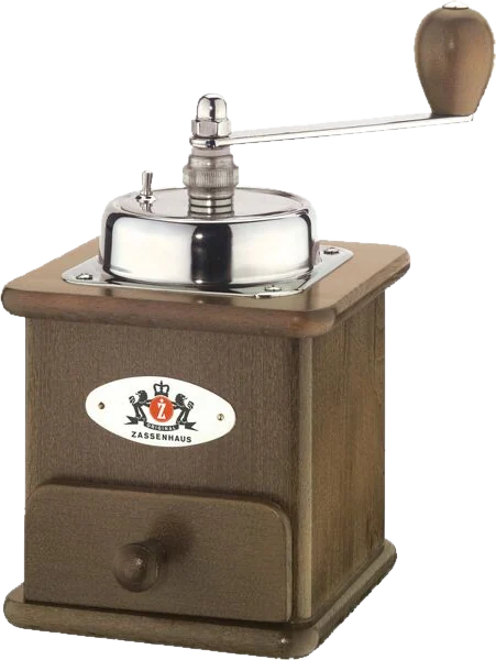 Zassenhaus Macinacaffè Verniciato Scuro 20 cm Brasilia