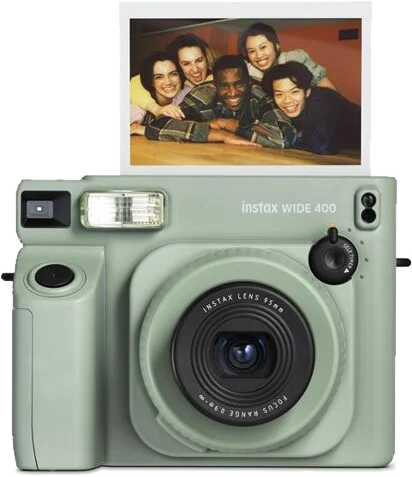 Fujifilm Fotocamera Istantanea Analogica Instax Wide 400-verde