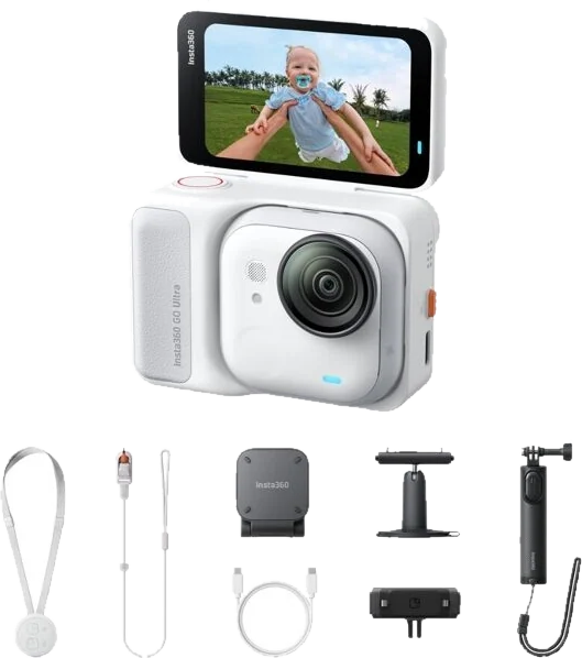 Videocamera Insta360 GO ULTRA - Creator Bundle Artic Bianco taglia uni