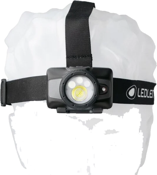 Ledlenser HF7R 503349 Black, torcia frontale ricaricabile, 1200 lumen