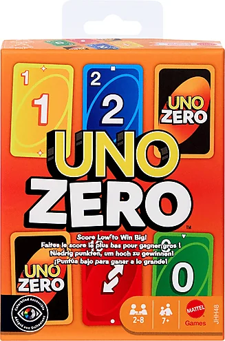 Mattel CARTE DA GIOCO UNO ZERO