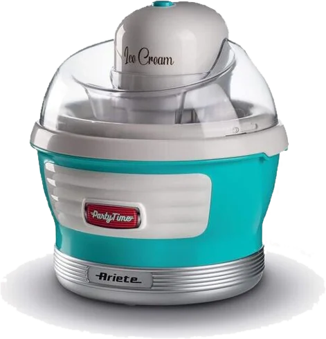 Ariete 0643 Party Time Gelatiera Con Cestello Da 1,5l-celeste