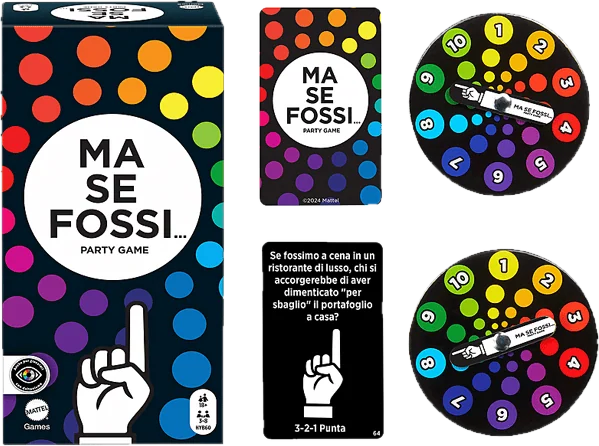 Mattel CARTE DA GIOCO MA SE FOSSI...