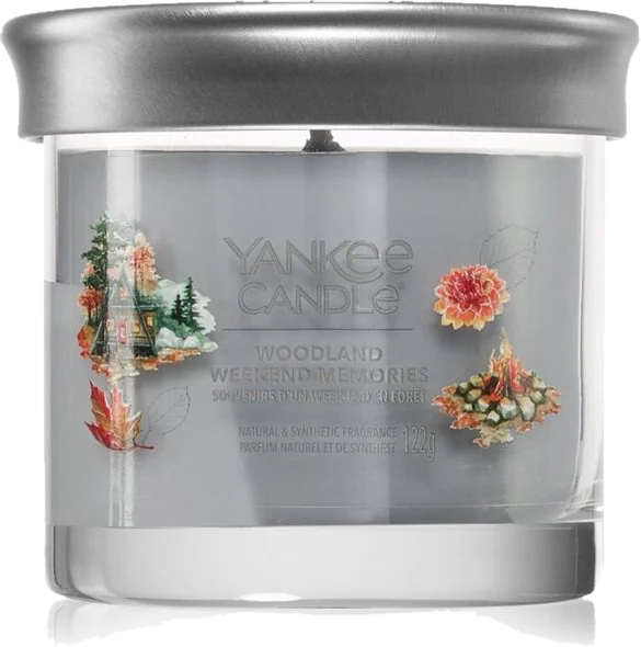 Yankee Candle Woodland Weekend Memories candela profumata 122 g