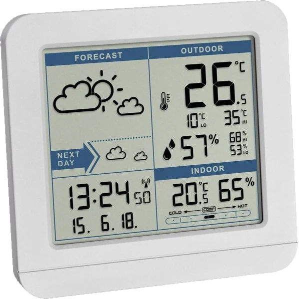 TFA Dostmann Sky 35.1152.02 Stazione Meteo Digitale Senza Fili Previsione Per 2 Giorni…