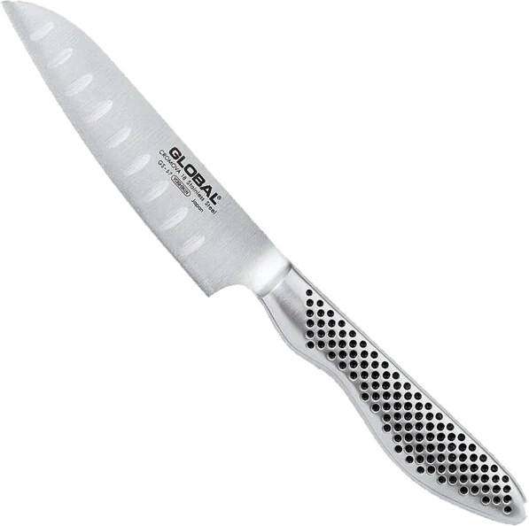 Coltello Santoku alveolato cm 11 serie GS di Global