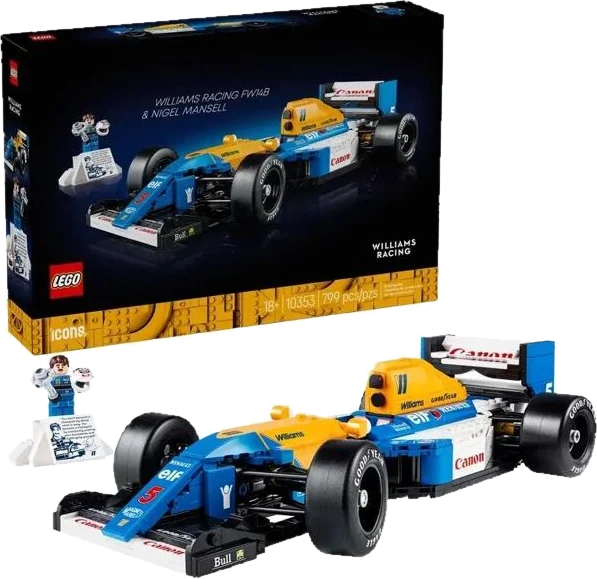 Lego Icons Williams Racing FW14B e Nigel Mansell 10353