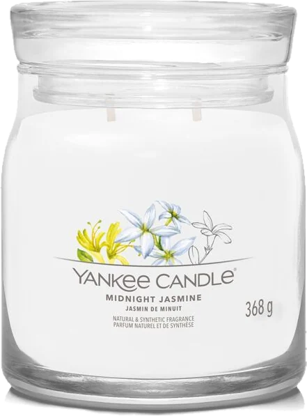 Yankee Candle Midnight Jasmine, candela in giara media