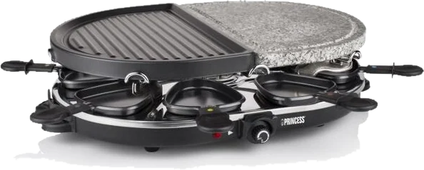 Princess Raclette 8 Stone Grill 1.200 W
