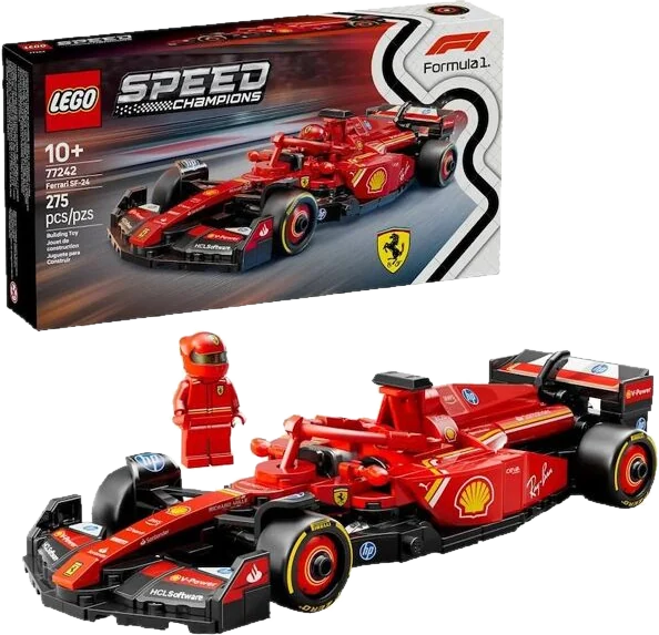Lego Speed Champions Auto da Corsa F1 Ferrari SF-24 77242